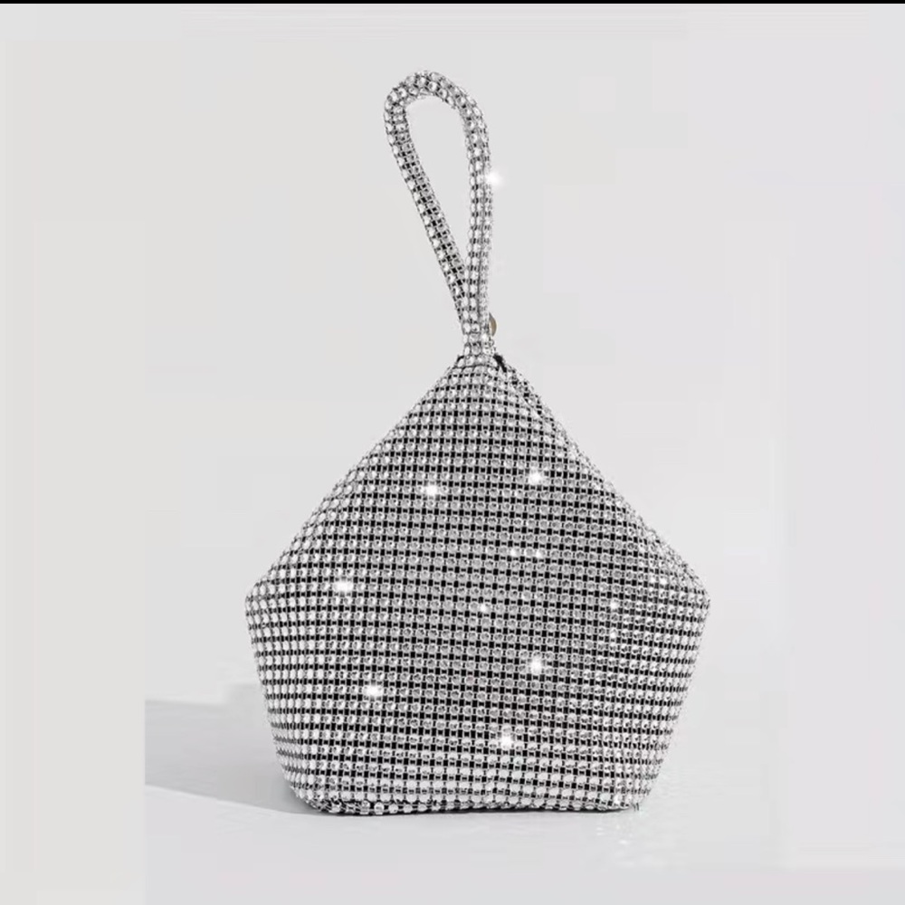 Glamorous Rhinestone Evening Bag - Perfect for Parties & Weddings!